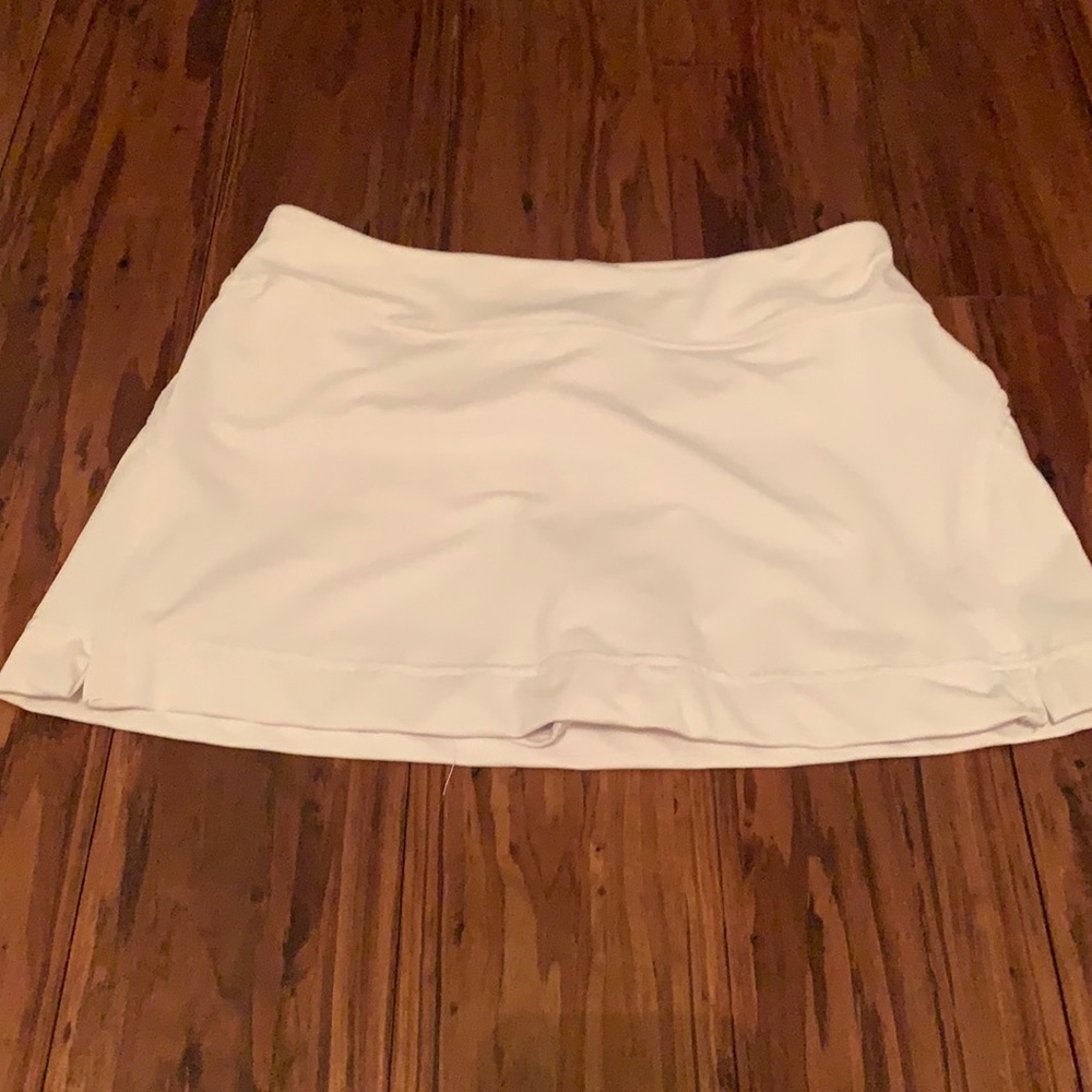 Xs white champion skort